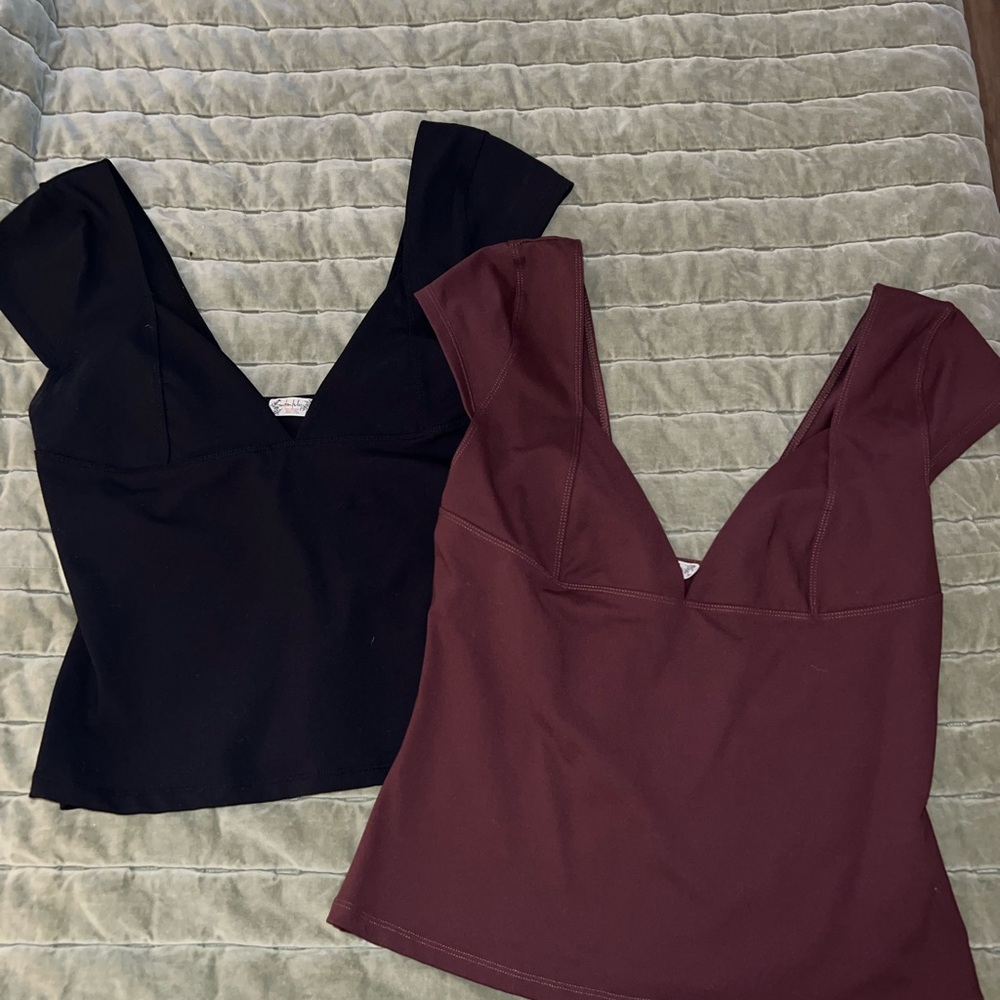 Free People Duo Corset Cami Top.